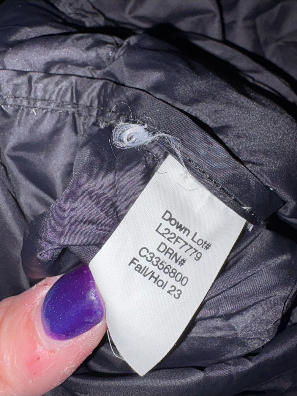 Eddie Bauer Black Hooded Down Puffer Jacket EB650 - Picture 5 of 6